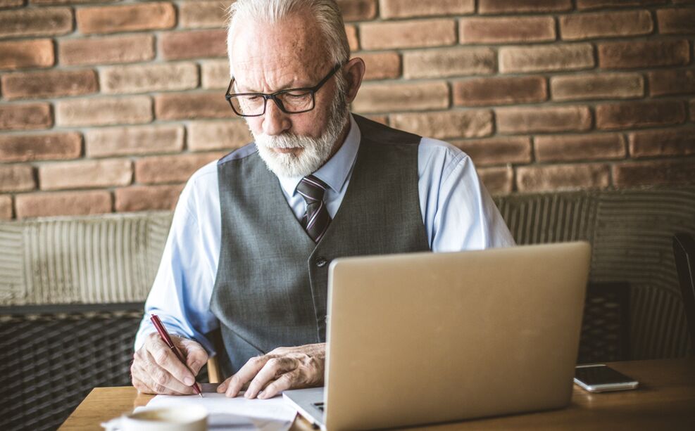 long-term presence of a man in front of the computer can cause prostate adenoma