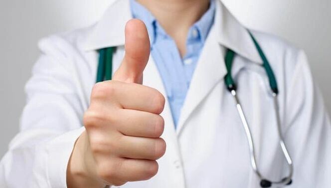 the doctor is satisfied with the treatment of prostatitis with medication